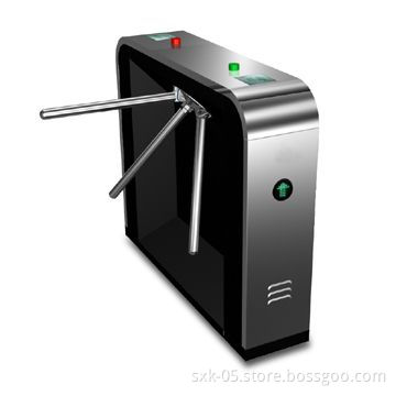 Bridge-type Tripod Turnstile in Round Curve Design, with 40W Power Consumption